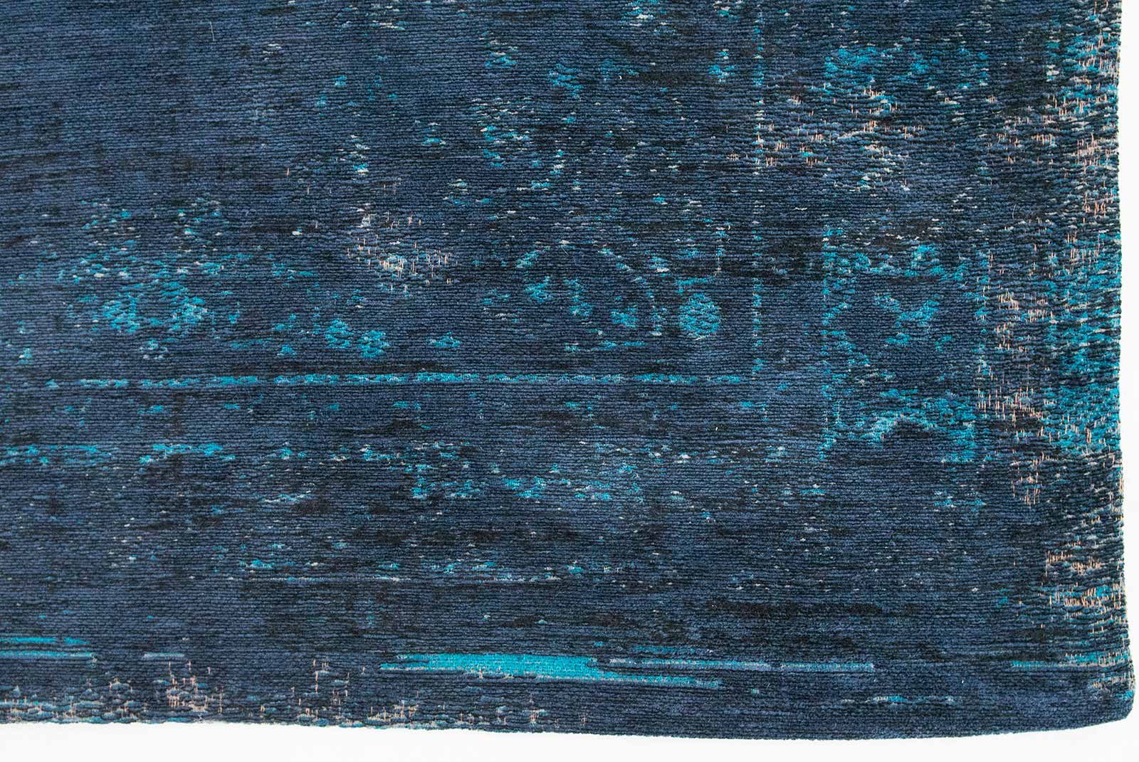 tapis Louis De Poortere LX8254 Fading World Medaillon Blue Night corner