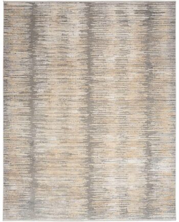 Nourison tapis Abstract Hues ABH03 GRYGD GREY GOLD 5X8 099446906410