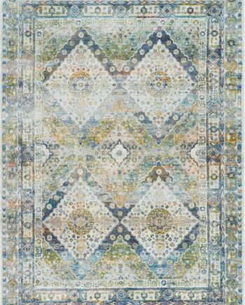 Nourison tapis Ankara Global ANR07 BLGRE 5x8 099446457363 main