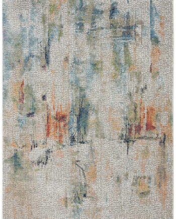 Nourison tapis Ankara Global ANR09 IVMTC 5x8 099446474896 flat
