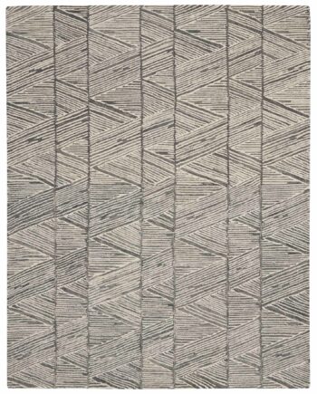 Nourison tapis Colorado CLR01 GRYWT GREY WHITE 8x10 099446790293