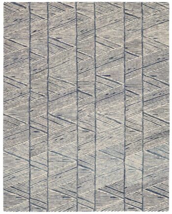 Nourison tapis Colorado CLR01 WHTBL WHITE BLUE 8x10 099446786265