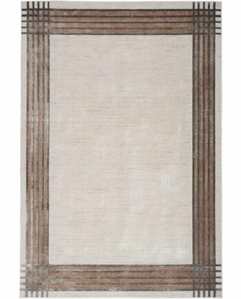 Nourison tapis Desire DSR01 IVSIL IVORY SILVER 5X7 099446128331