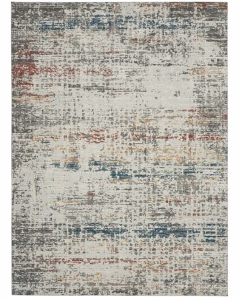 Nourison tapis Rustic Textures RUS14 LTGMT LIGHT GREY MULTICOLOR 8x11 099446799296
