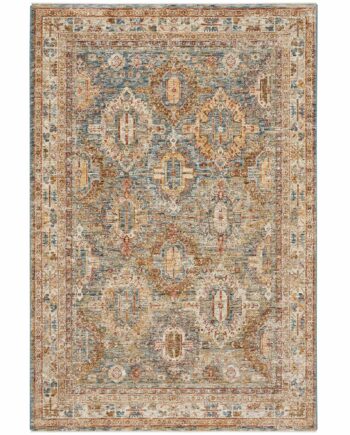 Nourison tapis Sahar SHR01 BLUE 5x8 099446024930