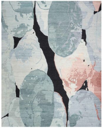 Nourison tapis Silk Shadows SHA25 BLPNK BLUE PINK 8x10 099446929419