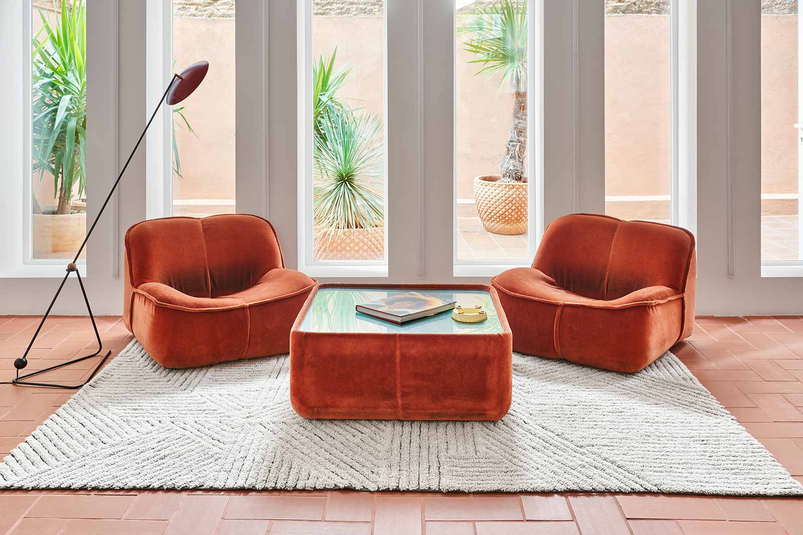 Lorena Canals Woolable tapis Almond Valley WO ALMOND L 12