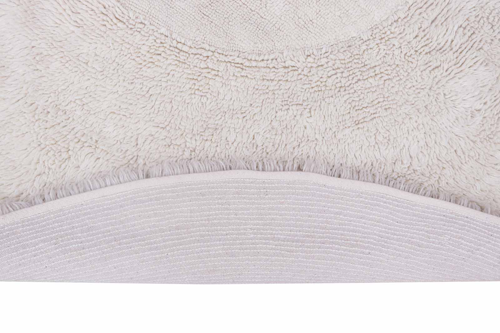 Lorena Canals Woolable tapis Arctic Circle Sheep White Round WO ARCTIC WH 3