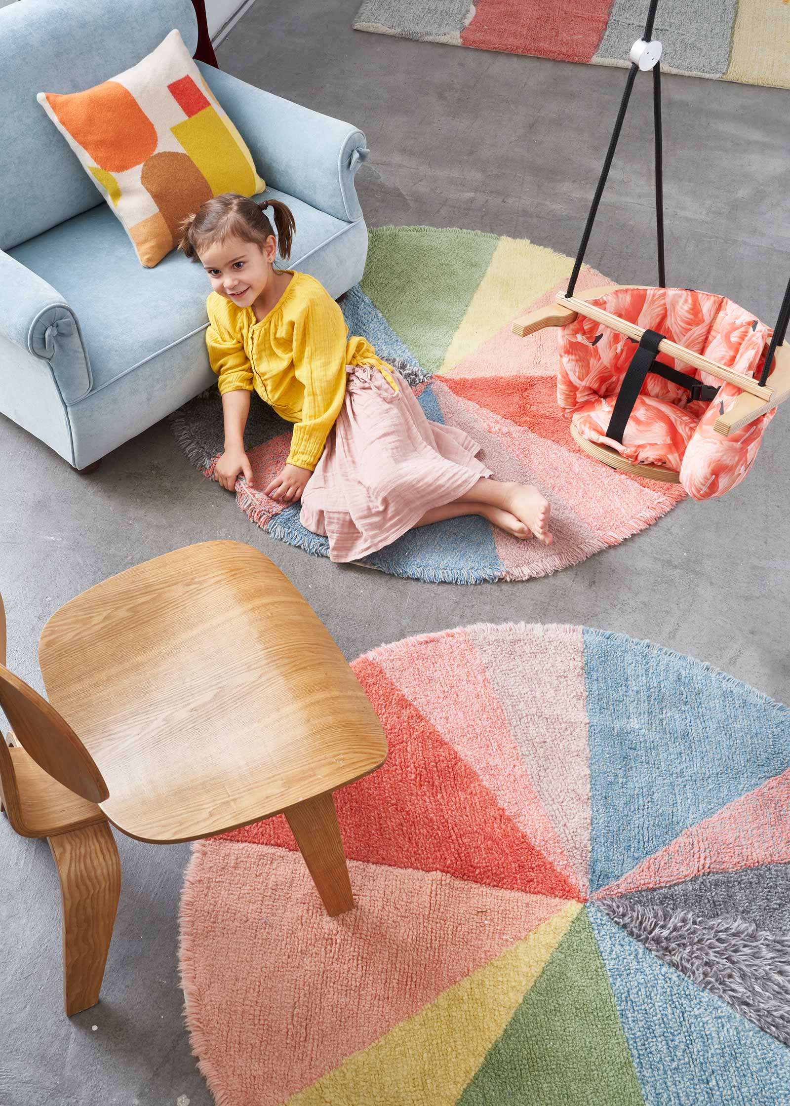 Lorena Canals Woolable tapis Pie Chart WO PIE RS 11