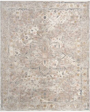 Nourison tapis Antique Fusion ANF02 IVMTC IVORY MULTICOLOR 5x8 841491157756