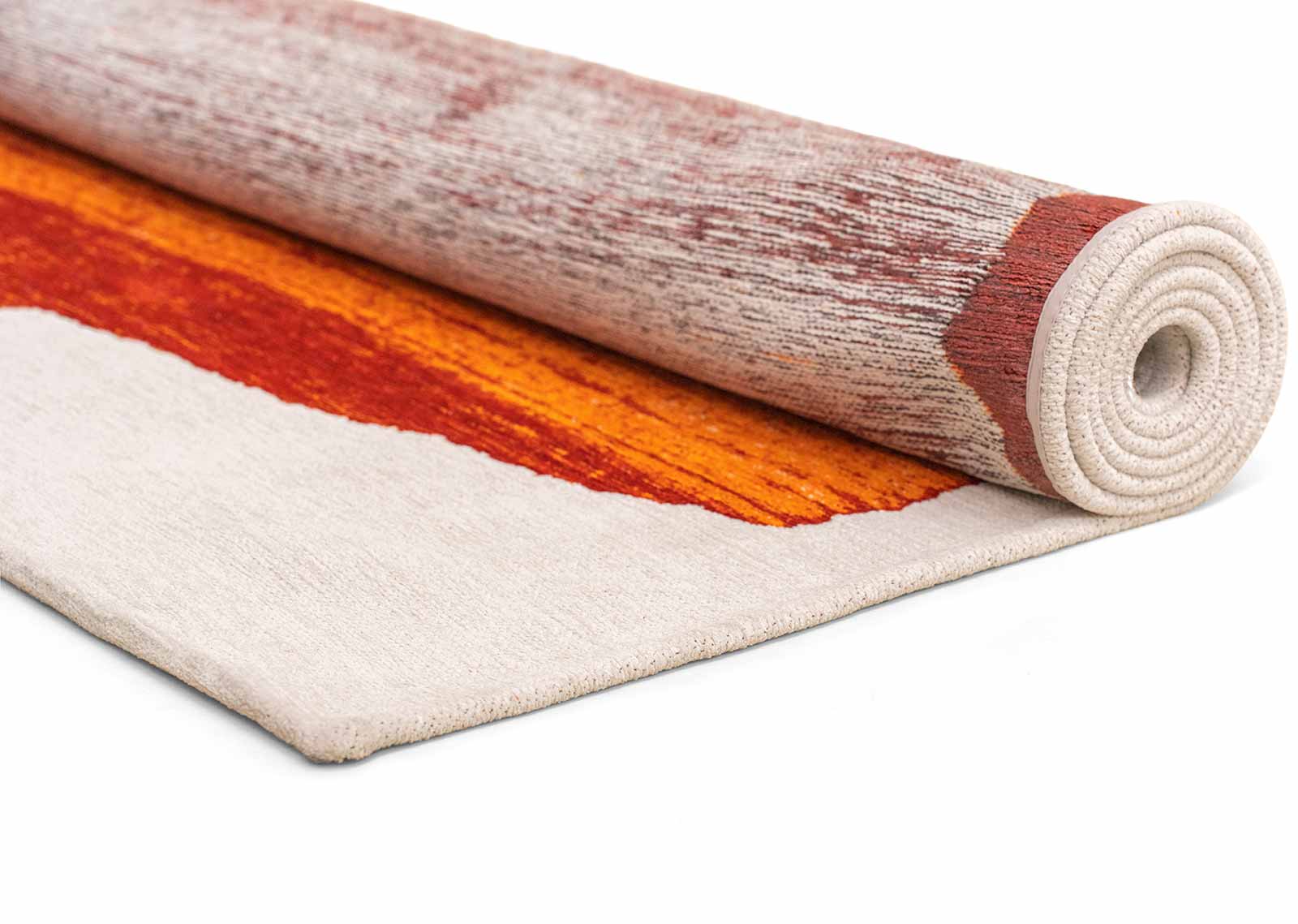 Louis De Poortere tapis Craft 2061 Brush Orange roll