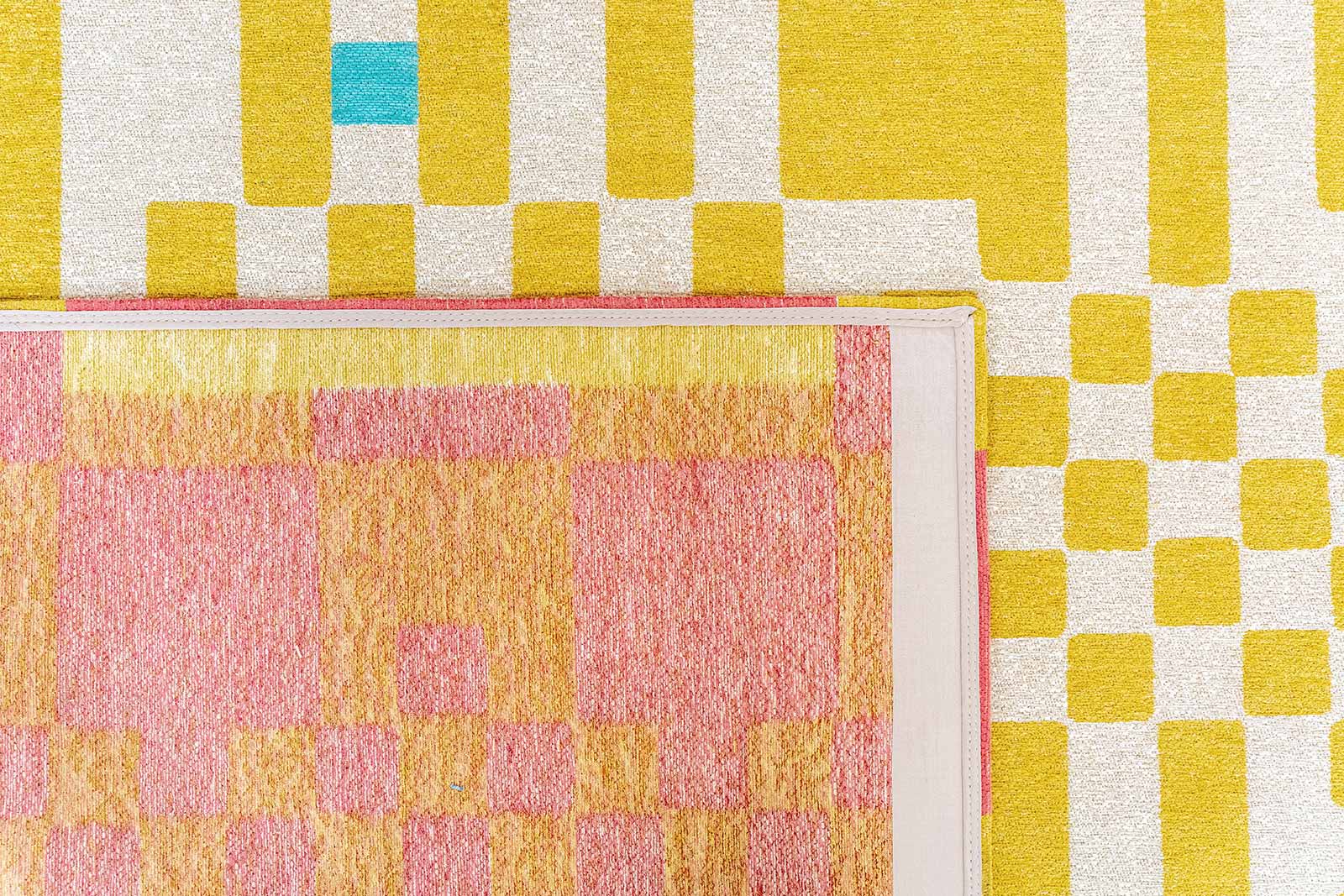 Louis De Poortere tapis Craft 2074 Chess Cupcake back