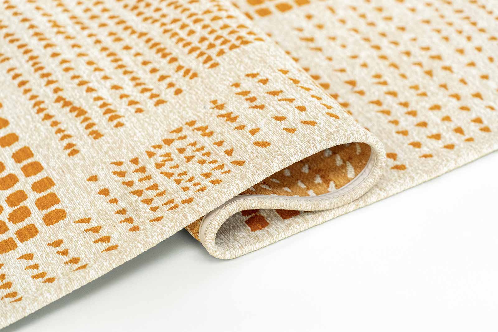 Louis De Poortere tapis Craft 2077 Zen Garden Pomelo fold