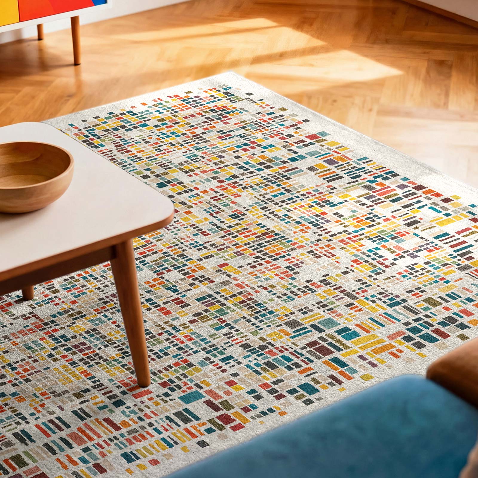 Louis De Poortere tapis Gallery 2094 Cubik United interior