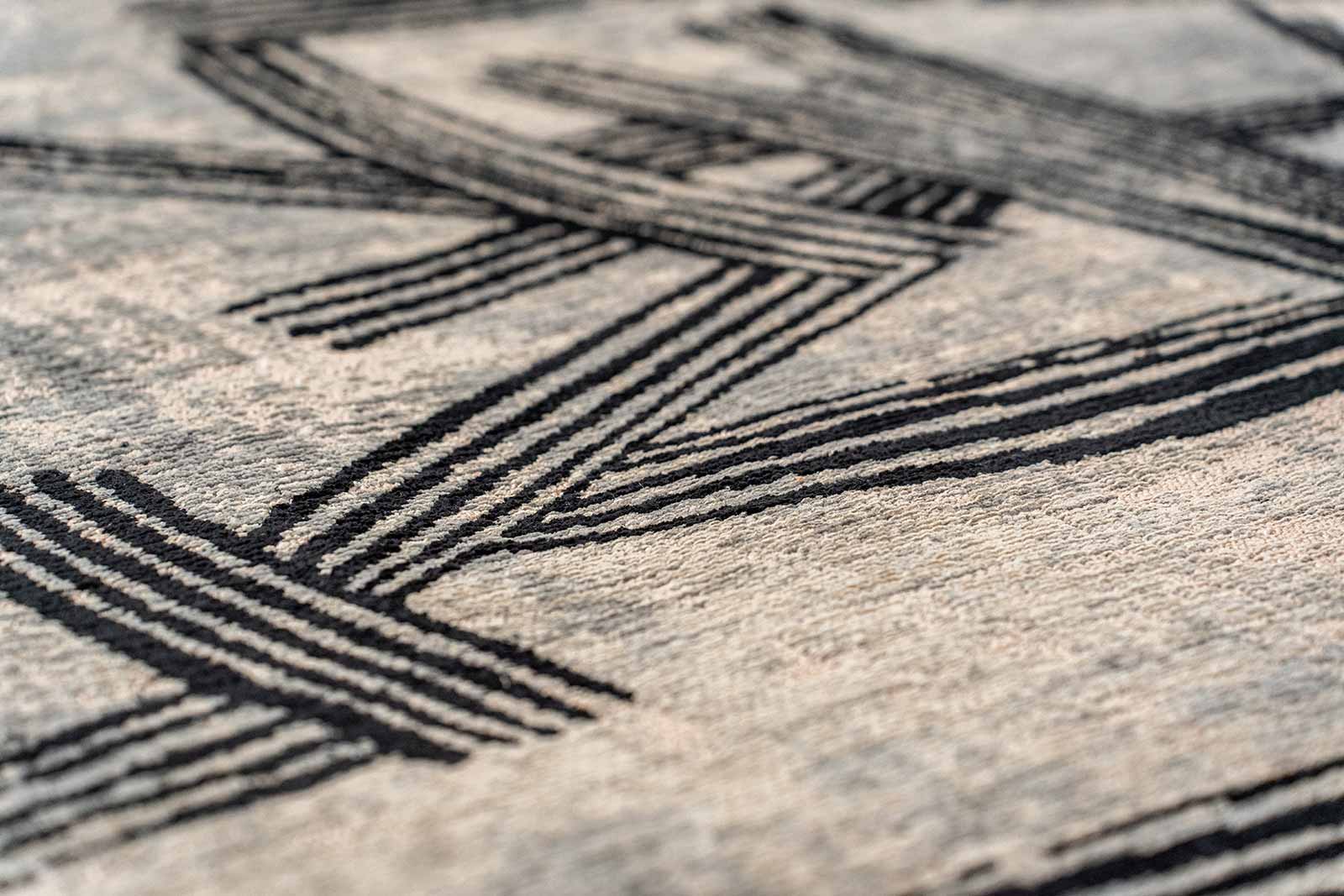 Louis De Poortere tapis Meditation 2066 Kanji Darkstreet zoom 3