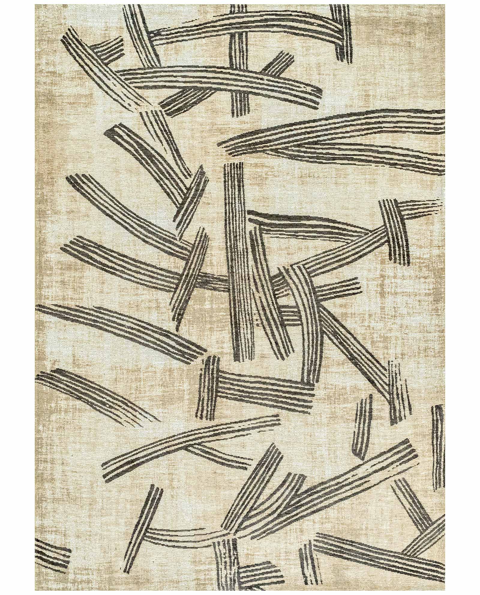 Louis De Poortere tapis Meditation 2067 Kanji Slate